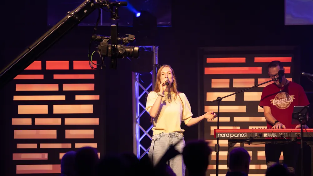 Worship auf der Bühne