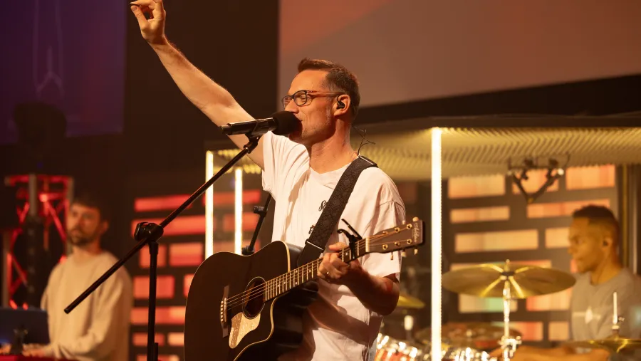 Musiker der Worship-Band der C3 Hanau
